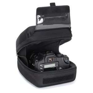 Quick Access DSLR Hard Shell Camera Case w/ Accessory Storage & Padded Interior - Picture 1 of 9