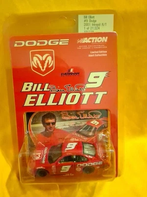 Action Racing Bill Elliott #9 Red Dodge 2001 Intrepid EDICIÓN LIMITADA 🔥N Foto 1 de 4