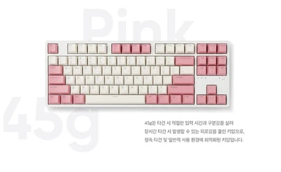 ABKO KN01C Tenkeyless Keyboard Non-Contact Switch Gaming Keyboard 30g 45g - Image 1 of 4