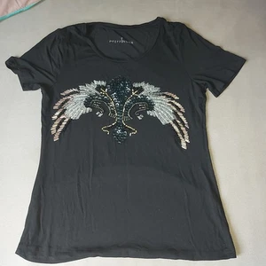 Rita Pfeffinger T-shirt 40 Strass Pailletten - Bild 1 von 3