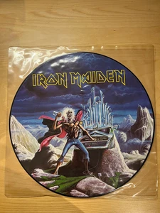 Iron Maiden 12" Single Picture Disc Vinyl - Run To The Hills - 1985 - Bild 1 von 5