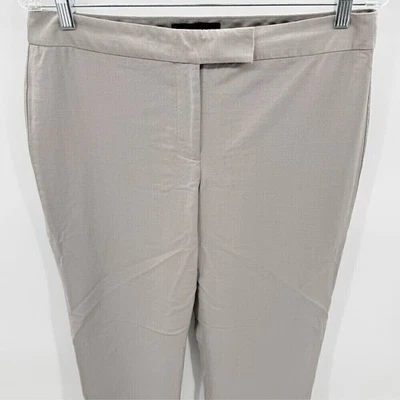 Pantalones de Carrera Talbots Mezcla de Lana Pierna Recta Forrados Talla Mediana Ropa de Oficina Preppy Foto 1 de 4