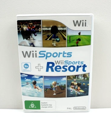 Wii Sports + Wii Sports Resort Nintendo Wii Game Complete With Manual PAL - Image 1 of 4