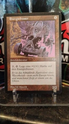 ENERGIZER German Version MAGIC The Gathering ARTIFACT Creature 1997 Trading Card - Image 1 of 2