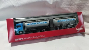 Herpa 1/87 MAN TGA LX  LKW Truck Sattelzug Silo Helmer - Bild 1 von 4