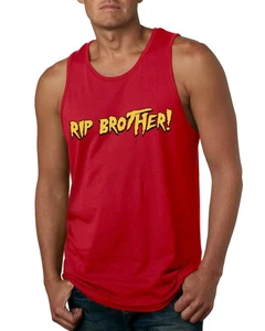 Camiseta sin mangas Rest In Peace Wresting Legend Mania Brother para hombre - Imagen 1 de 6