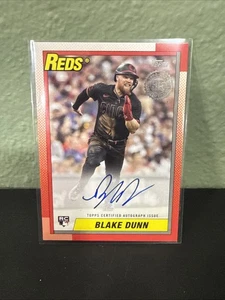 2025 Topps Chrome - Rookie Autographs Blake Dunn #RA-BD (AU, RC) - Picture 1 of 2