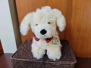 Vtg Toys R Us Nick & Noel Plush Dog Bell Christmas Bow Commonwealth toy novelty - Picture 1 of 14