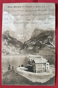 🌈RARA Cart. Lago Molveno Gruppo di Brenta Trento x Rovereto Rialto nel 1905 - Foto 1 di 6