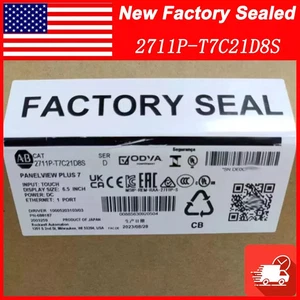 New Sealed Allen Bradley 2711P-T7C21D8S HMI Panelview Plus 7 Terminal Fast Ship - Picture 1 of 2