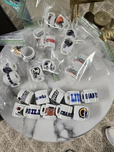 NFL Football Teams Mini Keramik Kaffeetassen Team Logo Tassen - 24 TASSEN - Bild 1 von 10