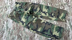 🇺🇸 NAVY ARMY USGI WOODLAND CAMO GORETEX TROUSERS PANTS COLD WET SMALL REGULAR - Picture 1 of 8