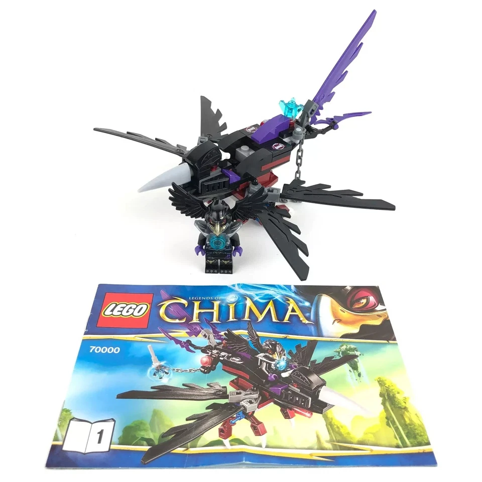 Lego Legends of Chima Razcal Minifigure loc002 70000 Razcal's Glider Complete - Image 1 of 1