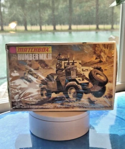 1973 Humber MK.II Armoured Car w/ Diorama Display 1:76 Model SEALED Matchbox - Picture 1 of 6