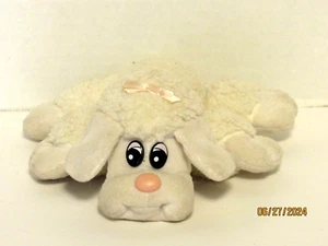 Newborn Pound Puppy Furries 9" White Poodle Plush Tonka Vintage Stuffed Animal - Picture 1 of 5