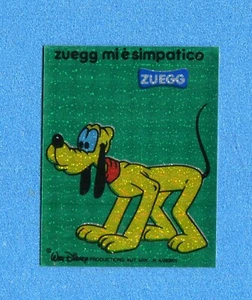 (M11-213) ZUEGG PLUTO Verde -Adesivo-Sticker anni '80 (7x6 Cm) NUOVO-NEW - Picture 1 of 1