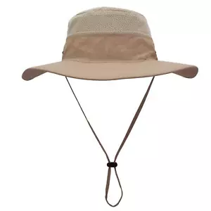 UPF 50+ Sun Hat for Men & Women Wide Brim Bucket Hat for Golf & Gardening - Picture 1 of 7
