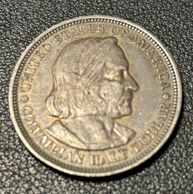 1892 COLUMBIAN EXPOSITION HALF DOLLAR-SILVER #2 - Image 1 of 2