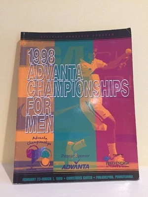 Campeonato Advanta 1998 para hombres Torneo de tenis Programa de recuerdo Sampras Foto 1 de 3