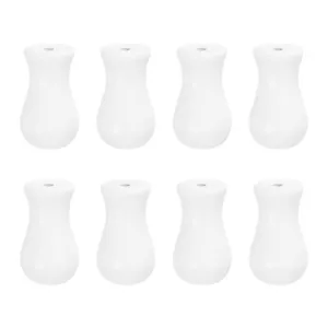 8Pcs Cord Knobs, 32mm Window Blind Tassels Wooden Pull Cord, White - Picture 1 of 6