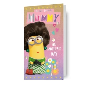 Tarjeta del Día de la Madre | Despicable Me Minions | Feliz Día de la Madre Momia - Imagen 1 de 6