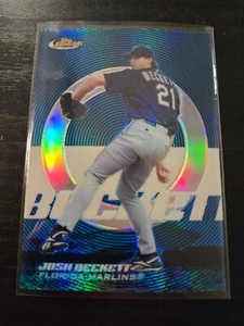2005 TOPPS FINEST BLUE REFRACTOR #78 JOSH BECKETT MARLINS SP Insert - Picture 1 of 3