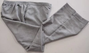 Girls Women Alfred Dunner Trousers Lounge pants Size 18 X 27 Light Gray - Picture 1 of 11
