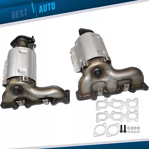 Catalytic Converters For 2013-2019 Ford Explorer Flex Taurus 3.5L MKS MKT 3.7L - Picture 1 of 19