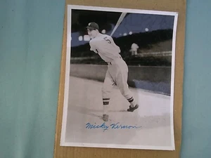 Nachlassfund handsigniert 8 x 10 MICKEY VERNON (Senators) - Bild 1 von 1