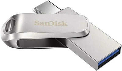 SanDisk 1TB SDDDC4-1T00 Ultra Dual Drive Luxe USB Type-C Flash Drive Open stock - Image 1 of 3