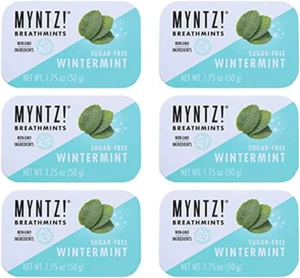 Blast Breathmints, Contenitori da 1,75 once senza zucchero (Wintermynt, confezione da 12) - Foto 1 di 4