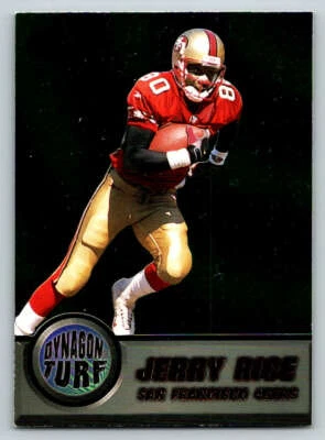 1998 Pacific Dynagon Turf #17 Jerry Rice (ref 220418) - Image 1 of 2