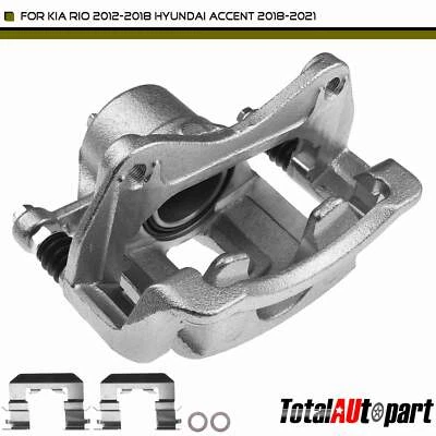 Pinza de freno de disco con soporte para Hyundai Accent Kia Rio L4 1.6L 12-21 14150053 Foto 1 de 4