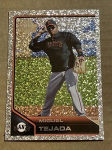2011 Topps Lineage Platinum Diamond Anniversary Refractors #176 Miguel Tejada - Picture 1 of 1