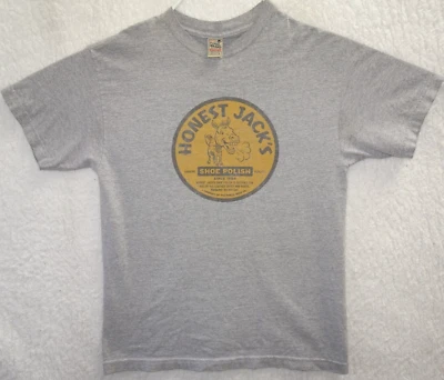 Camiseta Pulida Zapatos Marca Fossil Honest Jacks Gris Mediana Jackass Burro Divertida Foto 1 de 4