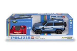 RE.EL TOYS 2341A AUTO RC LAND ROVER DEFENDER POLIZIA - Foto 1 di 1