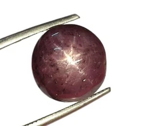 10,90 carati 100% naturale stella rubino 6 rare pietre preziose cabochon rotonde sfuse SR-12 - Foto 1 di 4