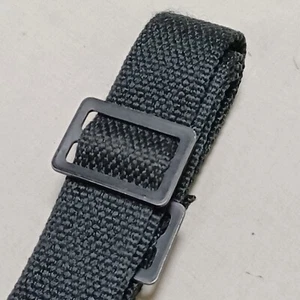 USGI imbracatura lunga fucile nylon nero per fucili servizio esercito buono 1 imbracatura - Foto 1 di 3