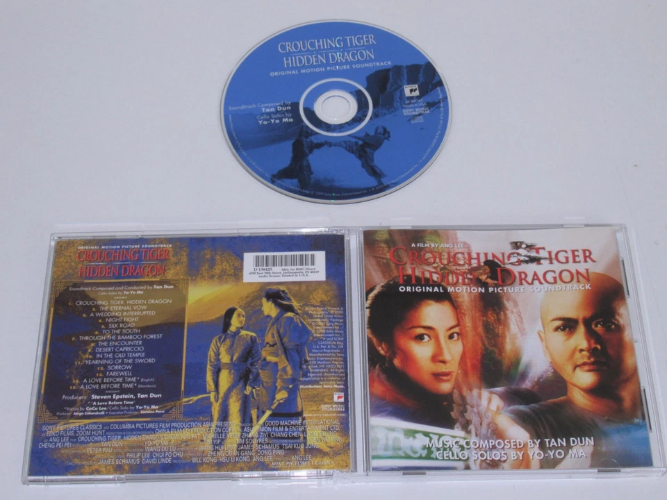 CROUCHING TIGER, HIDDEN DRAGON/SOUNDTRACK/TAN DUN(SONY SK 89347)CD ALBUM - Bild 1 von 1