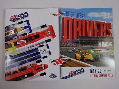 2017 Indy 500 Program 101 Running IndyCar GP Program with Starting Line-Up - Image 1 of 4