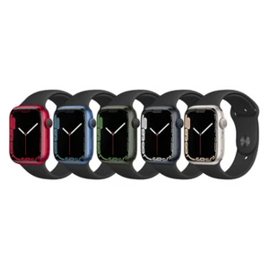 Apple Watch Series 7 Aluminum 41mm 45mm GPS All Colors Excellent - Picture 1 of 14