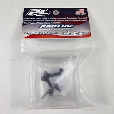 Pro-Line 6282-01 Clear Front Wing & Black Anodized Aluminum Mount TLR 22 3.0 New - Image 1 of 2