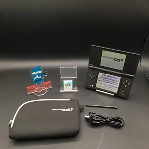 Consola Nintendo DSi Negro Cargador Stylus Portátil Japonés Japón Probado - Imagen 1 de 19