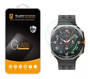 2X Tempered Glass Screen Protector for Samsung Galaxy Watch Ultra 47mm - Picture 1 of 5
