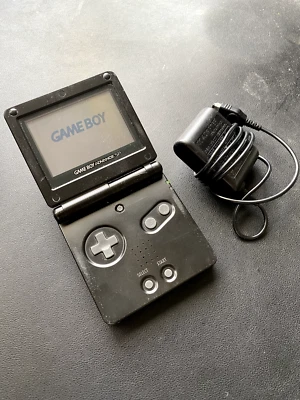 Nintendo Game Boy Advance SP - Onyx Black Console with Charger - Image 1 of 4