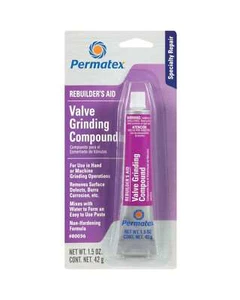 Permatex 80036 Valve Grinding Compound 4 Grit In One tube 120 150 180 220 42g - Picture 1 of 3