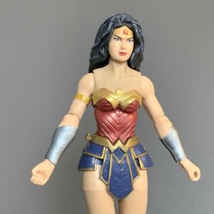 Rare DC Comic Justice League Wonder Woman 6" Action Figure Model Collection Toy