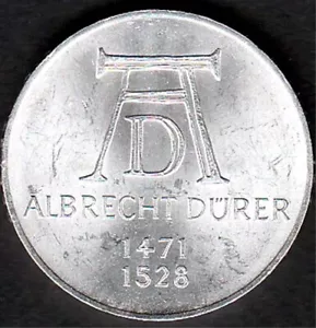 5 DM Albrecht Dürer, 1971 vz - Picture 1 of 2