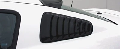 Se adapta a 05-14 Mustang GTS humo acrílico cuarto 1/4 ventana persianas cubierta GT4812S Foto 1 de 4