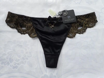PLEASURE STATE, Lolita Winter, Thong in Size M, Colour in Black and Gold - Image 1 of 2